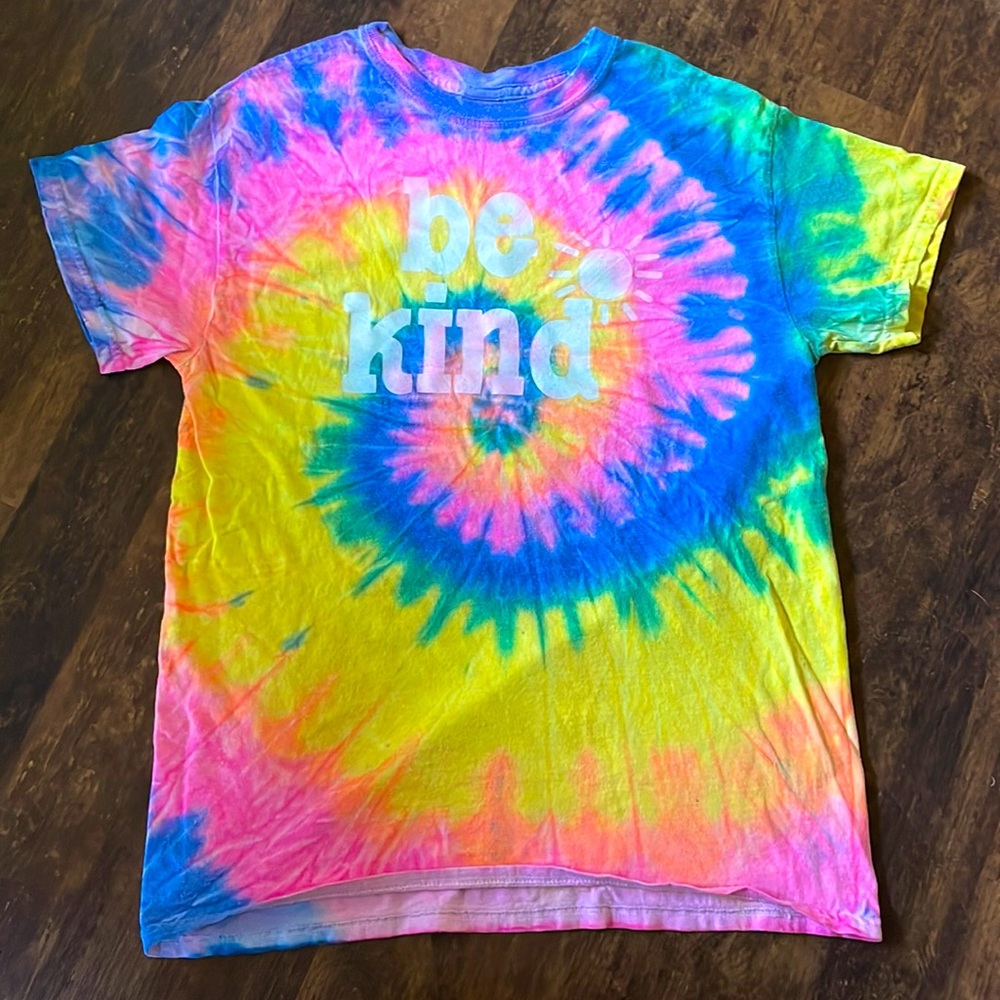 Be Kind tye dye tee